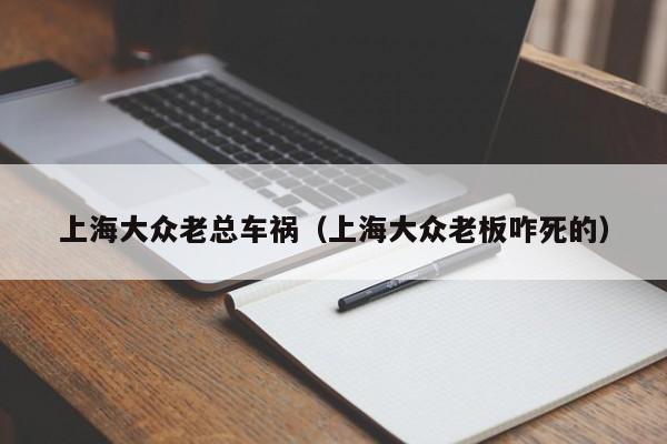 上海大众老总车祸（上海大众老板咋死的）