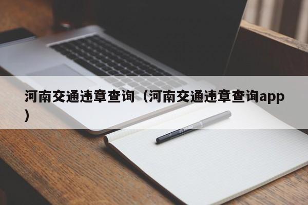 河南交通违章查询（河南交通违章查询app）