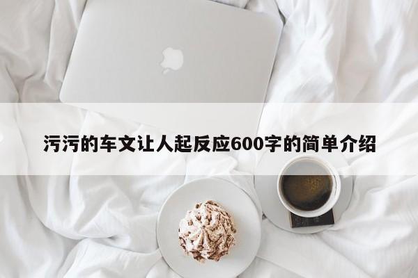 污污的车文让人起反应600字的简单介绍